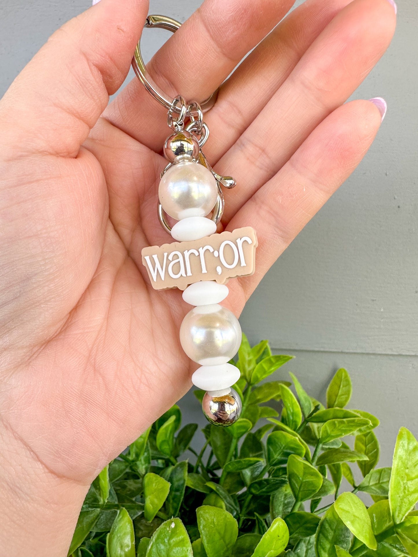 Warrior - Bar Keychain