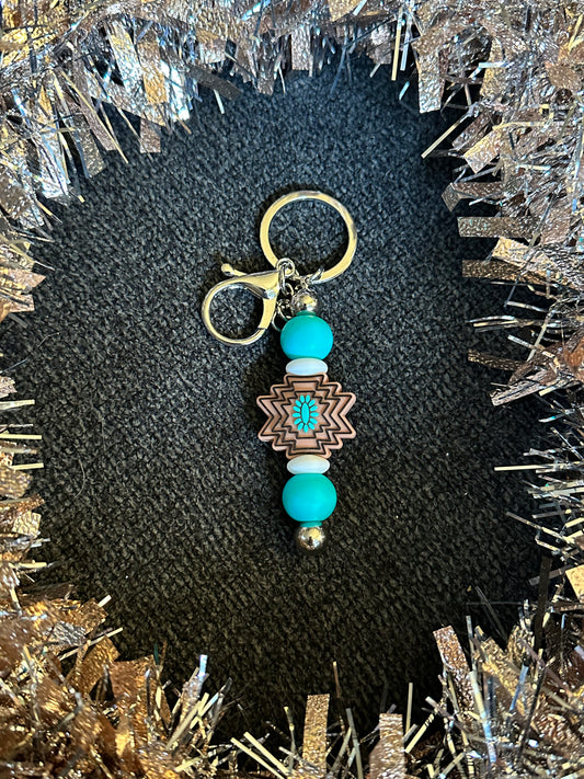 Western Aztech - Bar Keychain