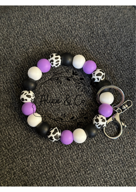 Purple Cowboy - Wristlet