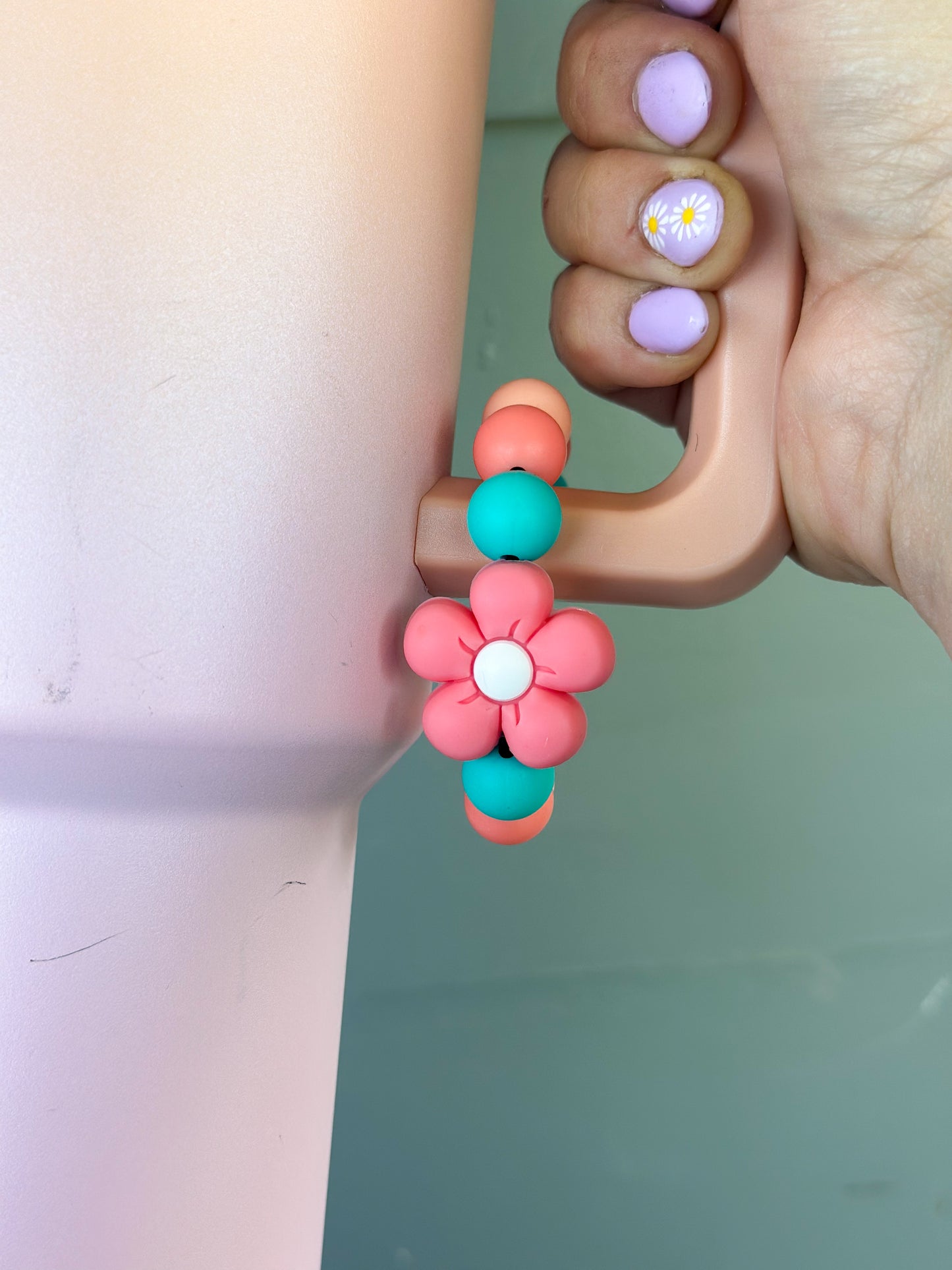 Coral Flower - Cup Charm