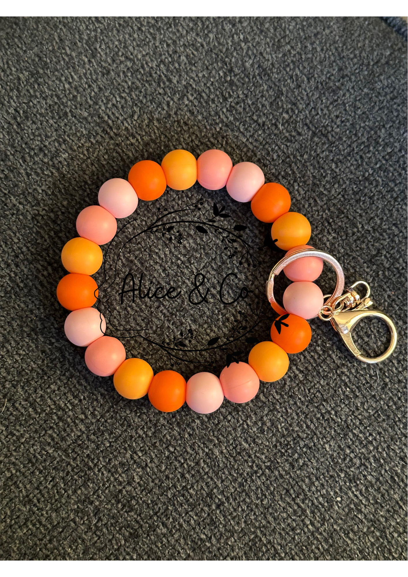 Just Peachy - Wristlet