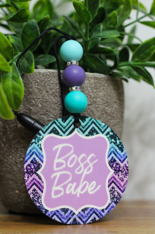 Boss Babe - Car Charm